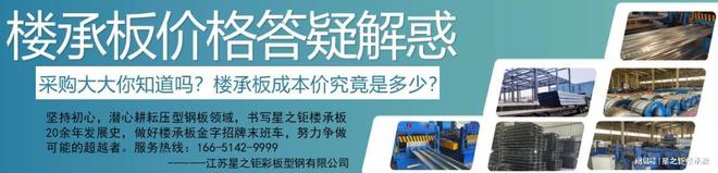 闭口（开口）楼承板YXB65-167-500多少钱一平米？厂商新干线来答