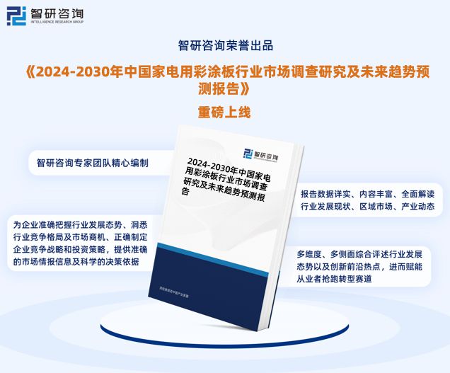 《2024版中国家电用彩涂板行业市场分析研究报告》—智研咨询发布